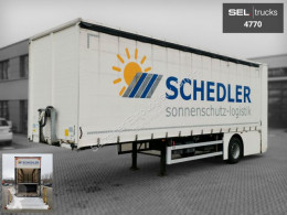 Fellechner tautliner semi-trailer Fellechner SF11-L21/1 Achs/hydr. Zwangsgelenkt