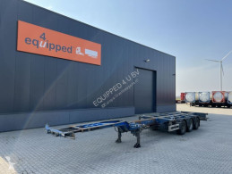 Trailer Pacton ADR, 45FT HC multi (3x extendable), liftaxle, BPW tweedehands containersysteem