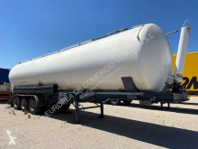 Félpótkocsi Indox cisterna de pulverulentos használt por állományú anyagok szállítására alkalmas tartálykocsi