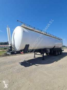 Indox cisterna de pulverulentos semi-trailer used powder tanker