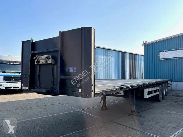 Semitrailer Van Hool 3B1047 13.60M. FLATBED...