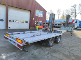 Desot heavy equipment transport semi-trailer 2-Assige SemiDieplader - LaadBokken - 20FT - Gechooperd - 09/2022 APK (O918)