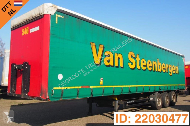 Semitrailer Kögel Tautliner coil
