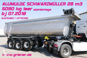 Semi remorque benne Schwarzmüller K -SERIE / ALUMULDE / 5090 kg / E-DACH /LIFT