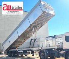 Alitrailer BAÑERA DE ALUMINIO USADA DE 13.600 MM. DE LONGITUD PALETIZABLE CON CILINDROS VENTRALES TODO EN ALUMINIO. semi-trailer used cereal tipper