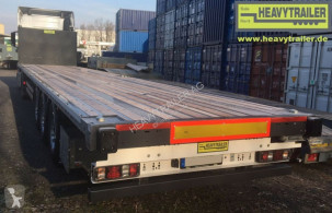 Flatbed semi-trailer HeavyTrailer 3-Achs-Plateau Container