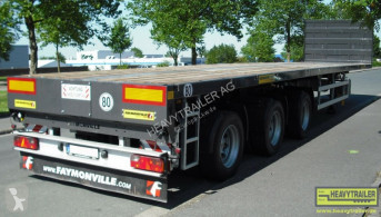 Faymonville flatbed semi-trailer 3-Achs TELEMAX doppelt ausziehbar