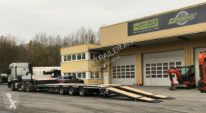 Faymonville heavy equipment transport semi-trailer 3-Achs-Tele-Semi mit hydraulischen Rampen