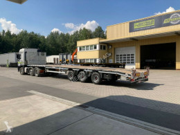 Faymonville heavy equipment transport semi-trailer MaxTrailer 3-Achs-Mega-Tele-Plateau-Aufli