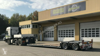 Faymonville heavy equipment transport semi-trailer Maxtrailer 2-Achs-Tiefbett-Sattelaufliege