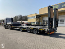 Goldhofer 3-Achs-Semi Stepstar m. Radmulden u. hydr Rampen semi-trailer used heavy equipment transport