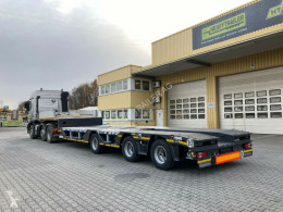 Goldhofer heavy equipment transport semi-trailer 3-Achs-Semi Stepstar mit Radmulden