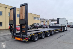 Goldhofer heavy equipment transport semi-trailer 4-Achs-Semi Stepstar mit hydr. Rampen