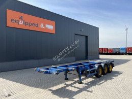 Burg container semi-trailer 20FT/30FT, BPW+DISC, ADR (EXII, EXIII, FL, OX, AT), Alcoa, NL-CHASSIS, MOT: 11/2022