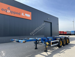 Groenewegen container semi-trailer 20FT/30FT, ADR (EX/II, EX/III, FL, AT), ALCOA, NL-Chassis, APK/ADR: 30/11/2022