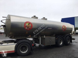 Magyar Citerne INOX Alimentaire 2 ess semi-trailer used food tanker
