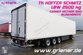 Félpótkocsi Schmitz Cargobull SKO 24/CARRIER VECTOR 1550 /LBW 2500 kg / BLUMEN használt hűtőkocsi