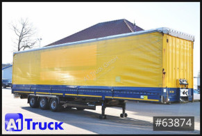 Krone SD Tautliner, Mega, Bordwand, SAF Achse semi-trailer used tarp