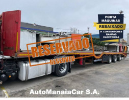 Trax heavy equipment transport semi-trailer PORTA-MÁQUINAS 3EIXOS
