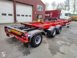 Semirimorchio Van Hool A3C002 - SteeringAxle - All Connections - Back slider (O953) portacontainers usato