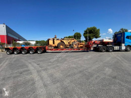Cometto heavy equipment transport semi-trailer