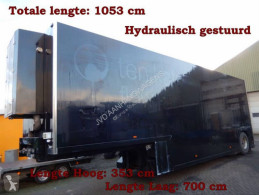 Van Eck DT 22 1BZ 4269 1 As Oplegger Dieplader Gesloten, OF-50-BP semi-trailer used heavy equipment transport