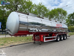 LAG tanker semi-trailer Chemie 31730 Liter, Steel suspension, 5 Compartments