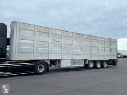 Leciñena 3 étages fixes semi-trailer used livestock trailer