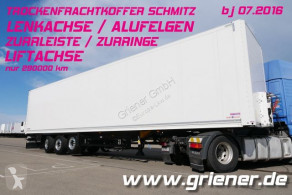 Félpótkocsi Schmitz Cargobull SKO 24/ LENKACHSE /LIFTACHSE / ALUFELGEN / ZURR használt furgon