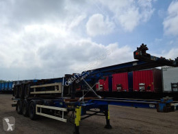 Trailer Krone SD 27 EL / ALL CONNECTIONS / RAR SLIDING / 2 LIFT AXLES / MERCEDES DISC / AIR SUSPENSION / 5.800kg / 385-65R22.5 tweedehands containersysteem