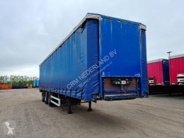 Semi remorque Pacton TFD 342 / CURTAINSIDE / SOLID ROOF / BPW DRUM / 2X STEERING AXLE / 1X LIFTING AXLE / MOFFET / AIR SUSPENSION / 425-65R22.5 rideaux coulissants (plsc) occasion
