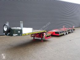 Broshuis 42N5-EU / 80 cm VLOER / DUBBELE WIELKUILEN / UITSCHUIFBAAR semi-trailer used heavy equipment transport