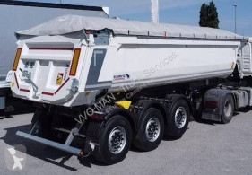 Schmitz Cargobull construction dump semi-trailer SKI benne acier 3 essieux