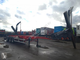 Trailer Steelbro sideloader 45 ft 33 t with donkey engine perfect condition READY TO WORK tweedehands containersysteem