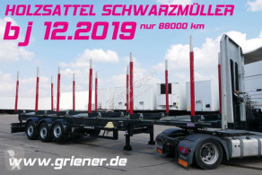 Schwarzmüller timber semi-trailer Y serie / RUNGENSATTEL HOLZ 5,7to. ECCO STEEL 9t