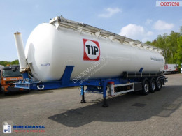 Feldbinder tipper semi-trailer Powder tank alu 63 m3 (tipping)