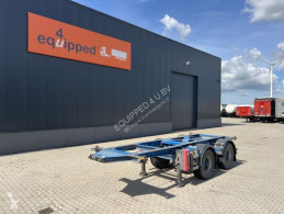 Burg container semi-trailer 20FT, ADR, BPW+trommelremmen, leeggewicht: 3.020kg