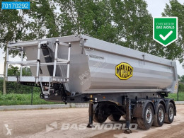 Meiller tipper semi-trailer KISA 3 26m3 Stahl-Mulde SAF IntraDisc Liftachse