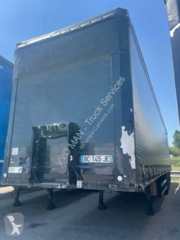 Schmitz Cargobull Semi remorque Schmitz PLSC + hayon semi-trailer used tautliner