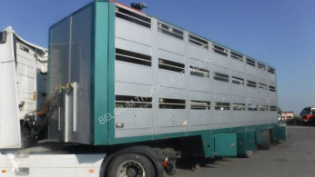 Náves príves na prepravu zvierat príves na prepravu ošípaných Berdex 3 etages hydraulick