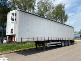Lecitrailer függönyponyvaroló félpótkocsi Tautliner Termoking, refrigerated trailer