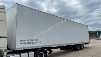 Van Hool box semi-trailer 2B0026 (BELGIAN TRAILER IN PERFECT CONDITION / DOUBLE TIRES)