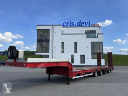 Goldhofer heavy equipment transport semi-trailer Cometto SG4LAP ausziehbar