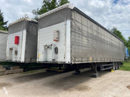 Félpótkocsi Schmitz Cargobull PLSC DISPO 3 essieux használt függönyponyvaroló