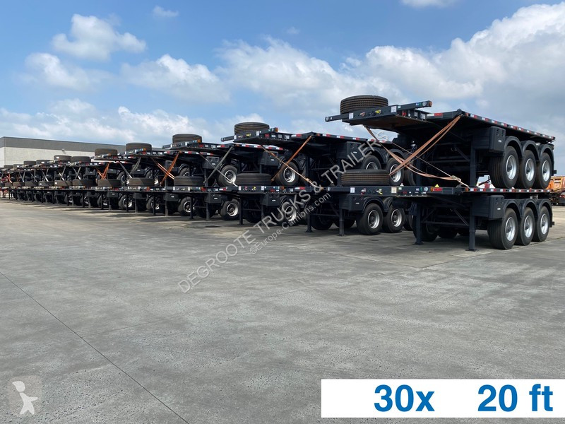 Semitrailer Sergomel Chassis/Plateau 20FT - NEW