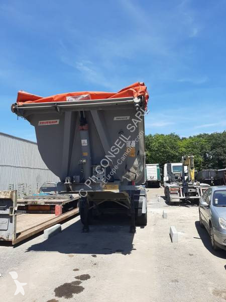 Semi remorque Fruehauf BENNE TP 3 ESSIEUX