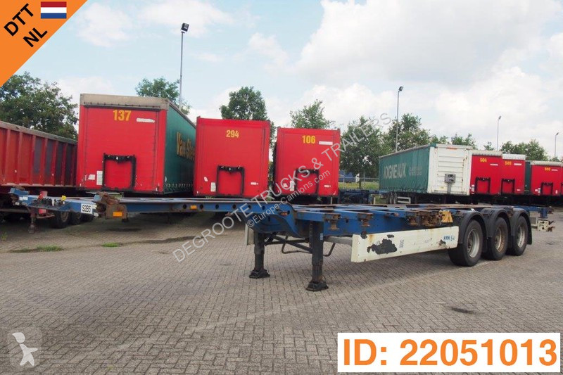 Semi remorque Krone Polyvalent skelet...