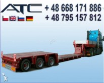 ATC flatbed semi-trailer NACZEPA NISKOPODWOZIOWA 3 OSIOWA TYPU TIEF BET