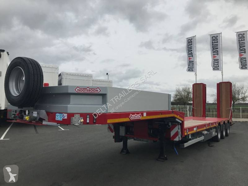 Semitrailer Nooteboom Essieux directionnels...