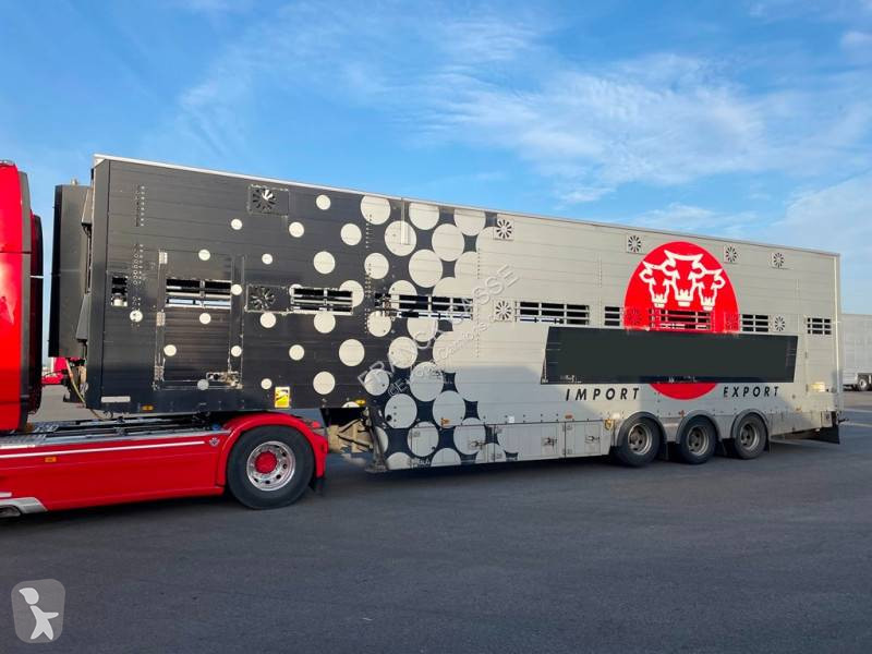 Semitrailer Pezzaioli 2 étages - 3 compartiments